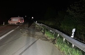 Polizeidirektion Pirmasens: POL-PDPS: Verkehrsunfall mit 1,17 Promille