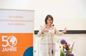 Kolping International: Kolpingverband feierte 50 Jahre Entwicklungszusammenarbeit mit Festakademie