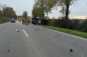 Kreispolizeibehörde Wesel: POL-WES: Hamminkeln - Unfall mit einer Leichtverletzten