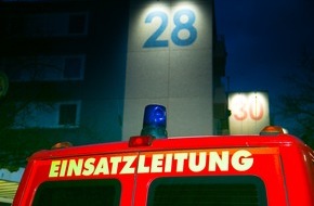 Feuerwehr Dortmund: FW-DO: 17.06.2020 - FEUER IN MARTEN Kellerbrand in Mehrfamilienhaus