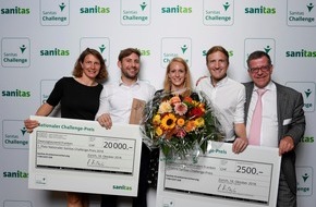 Sanitas Krankenversicherung: Prix d'encouragement pour la relève sportive / Parkour Luzern remporte le prix Challenge national 2018 de Sanitas.