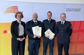 Feuerwehr Dinslaken: FW Dinslaken: Erfolgreich bestandene B IV-Ausbildung!