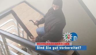 Polizeipräsidium Oberhausen: POL-OB: Zehn Wohnungseinbrüche seit Freitag - Kriminelle wieder aktiver