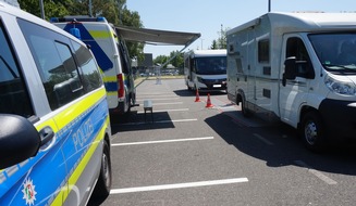 Polizei Mönchengladbach: POL-MG: In den Urlaub? ... aber sicher! - zweite Auflage der Sicherheitsaktion für Wohnmobile und Wohnwagen kam bei Besuchern gut an