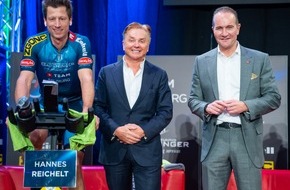 Einhell Germany AG: “Every ride is a good deed” – Einhell and Zgonc support 24-hour cycling challenge for LICHT INS DUNKEL