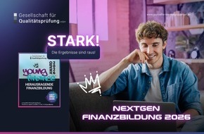 Gesellschaft f&uuml;r Qualit&auml;tspr&uuml;fung mbH: Herausragende Finanzbildung 2026: Diese Banken &uuml;berzeugen im Test