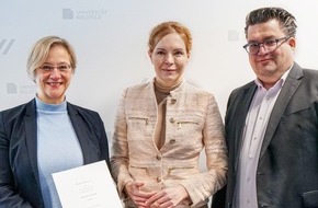 Klinikum Bielefeld gem. GmbH: Neubesetzung in der Dermatologie: Univ.-Prof. Dr. Selma Ugurel übernimmt leitende Position am Klinikum Bielefeld / Ruf an die Medizinische Fakultät des UK OWL erfolgt