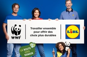 LIDL Schweiz: En collaboration avec le WWF, Lidl réaffirme son engagement en faveur d'une alimentation consciente.