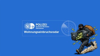Polizeipr&auml;sidium Oberhausen: POL-OB: Wohnungseinbruchsradar in Oberhausen
