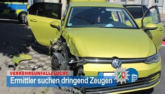 Polizeipräsidium Oberhausen: POL-OB: Gelber VW-Golf an Ampelmast geschrottet - Ermittler suchen Zeugen