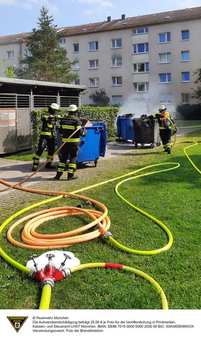 FW-M: Wochenendrückblick der Feuerwehr München
