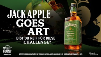 Brown-Forman Deutschland GmbH: JACK APPLE goes art: Support für Kunstszene