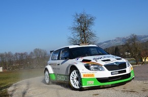 Skoda Auto Deutschland GmbH: SKODA AUTO Deutschland feiert Comeback in der Deutschen Rallye-Meisterschaft (FOTO)