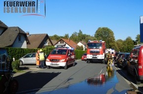 Feuerwehr Iserlohn: FW-MK: Küchenbrand