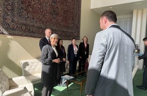 F&uuml;rstentum Liechtenstein: Justizminister Emanuel Sch&auml;dler trifft &Ouml;sterreichs Bundesministerin Sporrer in New York