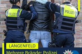 Polizei Mettmann: POL-ME: Mehrere Brände gelegt: Polizei fasst zwei Tatverdächtige - 2507063