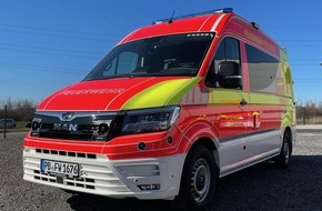 Feuerwehr Paderborn: FW Paderborn: Vier neue Krankentransportwagen verstärken die Feuerwehr Paderborn