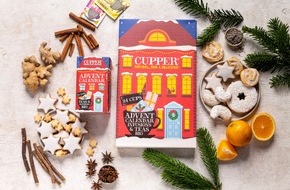 Allos Hof-Manufaktur: Presseinfo: Cuper Teas Bio-Adventskalender 2024 ab September erhältlich