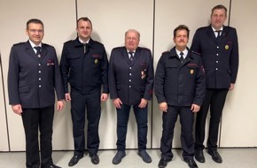 Feuerwehr Beverungen: FW Beverungen: Jahresdienstbesprechung der Löschgruppe Rothe / Großes Fest wirft seinen Schatten voraus