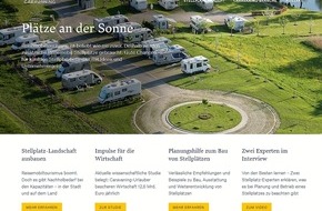 Caravaning Industrie Verband (CIVD): Neue Website reisemobil-stellplatz.info informiert Kommunen und Investoren über Chancen im wachsenden Reisemobiltourismus
