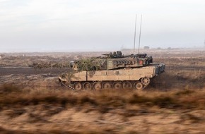 PIZ Ausrüstung, Informationstechnik und Nutzung: Bundeswehr erhält 18 neue Leopard 2-Panzer / Wiederbeschaffung in Rekordzeit im BAAINBw beauftragt