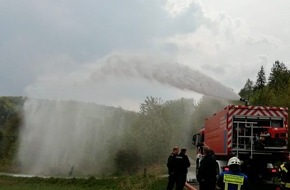 Freiwillige Feuerwehr Olsberg: FF Olsberg: Waldbrand - Fortbildung in Olsberg