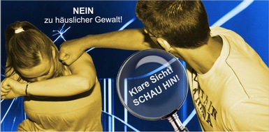 Polizeiinspektion Osnabrück: POL-OS: Häusliche Gewalt - aktueller denn je! Das diesjährige Motto zum Antigewalttag am 25.11.2020 lautet: NEIN zu häuslicher Gewalt! Klare Sicht! SCHAU HIN!