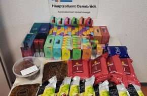 Hauptzollamt Osnabrück: HZA-OS: Zoll und Ordnungsamt stellen unversteuerte Tabakwaren und unversteuerten Kaffee im Landkreis Diepholz sicher; Steuerschaden in Höhe von 1.500 Euro