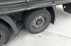 Polizeipr&auml;sidium Nordhessen: POL-KS: Schwerlastverkehrskontrollen durch Kontrolltrupp des Polizeipr&auml;sidiums Nordhessen: Acht von 37 Lkw mussten stehen bleiben