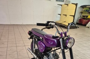 Landespolizeiinspektion Suhl: LPI-SHL: Simson gestohlen