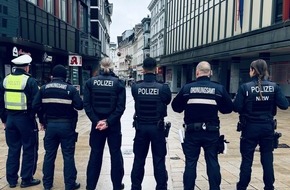 Kreispolizeibehörde Märkischer Kreis: POL-MK: Schwerpunktaktion der Lüdenscheider Polizei mit dem Ordnungsamt - E-Scooter und Co. in der Innenstadt im Fokus