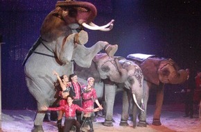 Aktionsbündnis "Tiere gehören zum Circus": Aktionsbündnis sieht den traditionellen Circus mit Wildtieren weiter im Aufwind! (mit Bild)
