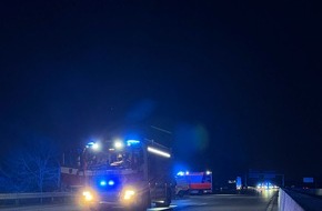 Feuerwehr Neuss: FW-NE: Verkehrsunfall auf der A46 | Rettungshubschrauber im Einsatz