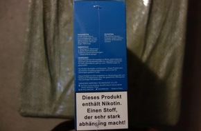 Hauptzollamt Braunschweig: HZA-BS: Flüssiger Dampf! / Zoll beschlagnahmt 28.000 Stück E-Zigaretten.