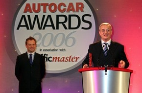 Audi AG: Zeitschrift "Autocar" verleiht renommierte Auszeichnung "Autocar Award": Audi ist "Automobilhersteller des Jahres"