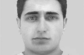 Polizei Düsseldorf: POL-D: Eller:  Verdacht der versuchten Vergewaltigung - Polizei fahndet mit Phantombild nach unbekanntem Tatverdächtigen -  Foto hängt als Datei an
