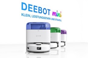 ECOVACS ROBOTICS: Style trifft Smartness: ECOVACS bringt mit dem neuen DEEBOT mini Design, Leistung und Leichtigkeit in den Alltag