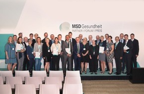 MSD SHARP & DOHME GmbH: MSD Gesundheitspreis für Innovation und mehr Behandlungsqualität