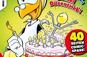 Egmont Ehapa Media GmbH: 70 Jahre Daniel Düsentrieb: Erfinder-Genie sucht Verstärkung!