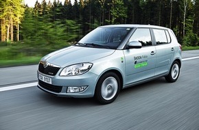 Skoda Auto Deutschland GmbH: Erfolgreiche Spritspar-Rekordfahrt mit SKODA Fabia GreenLine (mit Bild)