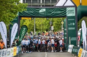 Skoda Auto Deutschland GmbH: Škoda sorgt beim Radsportklassiker Eschborn-Frankfurt und der Škoda Velotour für Bewegung