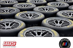 BBS automotive GmbH: NASCAR-Boliden starten exklusiv auf BBS Schmiederädern