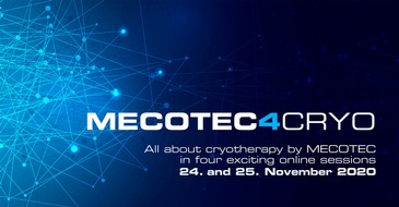 MECOTEC GmbH: MECOTEC4CRYO: Neue Digital-Konferenz für Ganzkörper-Kältetherapie ins Leben gerufen