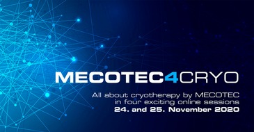 MECOTEC GmbH: MECOTEC4CRYO: Neue Digital-Konferenz für Ganzkörper-Kältetherapie ins Leben gerufen