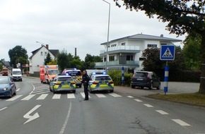 Polizei Minden-Lübbecke: POL-MI: Mit E-Roller gestürzt - Notarzt versorgt 59-jährige Fahrerin