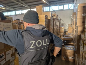 ZOLL-E: Rekordsicherstellung mutmaßlich illegaler Vapes im Rheinland/ca. 650.000 Vapes sichergestellt/Steuerschaden mutmaßlich im Millionenbereich/2 Festnahmen