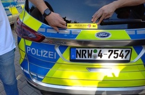 Kreispolizeibehörde Rhein-Kreis Neuss: POL-NE: Aktion "Brems Dich!" Schule hat begonnen." wirbt für Rücksichtnahme gegenüber Schulanfängern