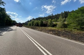 Polizeiinspektion Dahn: POL-PIDN: Gr&uuml;nfl&auml;che an der B10 in Brand