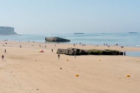 Die Landungsstr&auml;nde der Normandie sind UNESCO-Welterbe