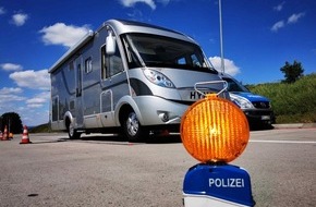 Verkehrsdirektion Mainz: POL-VDMZ: Angebot der VD Mainz: Wohnwagen oder Wohnmobil verwiegen